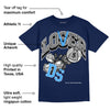 Midnight Navy 3s DopeSkill Navy T-shirt Loser Lover Graphic