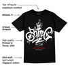 Black and White 14s DopeSkill T-Shirt King Chess Graphic