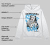 Legend Blue 11s DopeSkill Hoodie Sweatshirt Stay It Busy Graphic