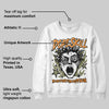 Olive Collection DopeSkill Sweatshirt Root of Evil Graphic