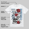 French Blue 12s DopeSkill T-Shirt Side Hustle Graphic