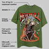 Olive Collection DopeSkill Olive T-shirt NeverFull Graphic