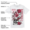 85 Metallic Burgundy 1s DopeSkill T-Shirt Side Hustle Graphic