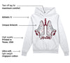 85 Metallic Burgundy 1s DopeSkill Hoodie Sweatshirt Breathe Graphic