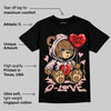 Chunky Lace Up Sneakers DopeSkill T-Shirt Broken Bear Graphic