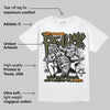 Olive 5s DopeSkill T-Shirt Distorted Realms Graphic