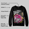 Rick RO Pink Leather Sneakers DopeSkill Sweatshirt Stressless Graphic