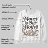 Earth 5s DopeSkill Sweatshirt Money Is Our Motive Typo Graphic