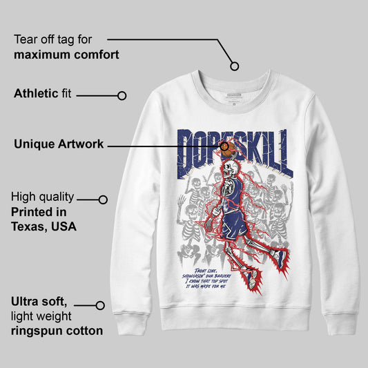 Rare Air 11s DopeSkill Sweatshirt Thunder Dunk Graphic