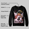 Arctic Pink 5s DopeSkill Sweatshirt Heaven Sent Graphic