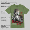 Medium Olive 1s DopeSkill Olive T-shirt Boys Don't Cry Graphic