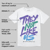 Grape 5s DopeSkill T-Shirt They Not Like Us Graphic