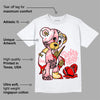 Red Stardust 3s DopeSkill T-Shirt Broken Heart Graphic