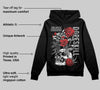 Black Cement 3s DopeSkill Hoodie Sweatshirt Side Hustle Graphic