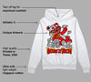 Cherry 12s DopeSkill Hoodie Sweatshirt Born To Be Rich Graphic