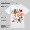 Samba Leopard Pack Preloved Red DopeSkill T-Shirt New Love Heals Graphic