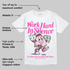 Pink Collection DopeSkill T-Shirt Work Hard In Silence Graphic