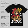 Flu Game 12s DopeSkill T-Shirt Broken Bear Graphic