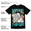 Cyan Burst 9060 DopeSkill T-Shirt Sorry I've Been Trappin Graphic