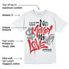 Red Taxi 12s DopeSkill T-Shirt No Money No Love Typo Graphic