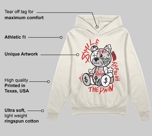 Sail 1s OG DopeSkill Hoodie Sweatshirt Smile Through The Pain Graphic