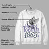 Indigo Haze 5s DopeSkill Sweatshirt Juneteenth 1865 Graphic