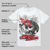 Fire Red 3s DopeSkill T-Shirt Drip Season Graphic