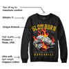 Yellow Collection DopeSkill Sweatshirt Slow Burn Graphic