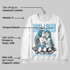 Legend Blue 11s DopeSkill Sweatshirt Real Lover Graphic