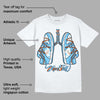 Dunk Low Futura University Blue DopeSkill T-Shirt Breathe Graphic