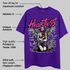 PURPLE Collection DopeSkill Purple T-shirt Heartless Graphic