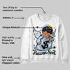 Blue Suede 40s DopeSkill Sweatshirt Heaven Sent Graphic