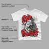 Fire Red 3s DopeSkill Toddler Kids T-shirt God Made Me Perfect Graphic