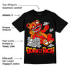 Satin Bred 1s DopeSkill T-Shirt Born To Be Rich Graphic