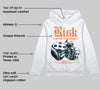 Orange 'Risk Is Better Than Regret' DopeSkill Graphic Hoodie
