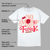 Crimson Bliss 5s DopeSkill T-Shirt No Money No Funny Graphic