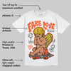 Orange Milk DopeSkill T-Shirt New Fake Love Graphic