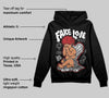 Black Cement 3s DopeSkill Hoodie Sweatshirt False Love Graphic