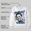 Royal Blue 'Outlast' DopeSkill Graphic Sweatshirt