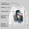 French Blue 12s DopeSkill Sweatshirt Boys Don't Cry Graphic