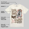 Baroque Brown 1s DopeSkill T-Shirt Real Ones Move In Silence Graphic