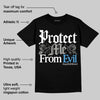 Max 95 Blue Spark DopeSkill T-Shirt Protect Me From Evil Graphic