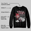 Black Cement 3s DopeSkill Sweatshirt Break Through Graphic