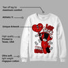 Black Toe 1s DopeSkill Sweatshirt Love Sick Graphic