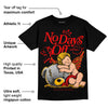 Red Collection DopeSkill T-Shirt New No Days Off Graphic