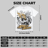 Gratitude 11s DopeSkill Oversize Print T-Shirt Drip Season Graphic