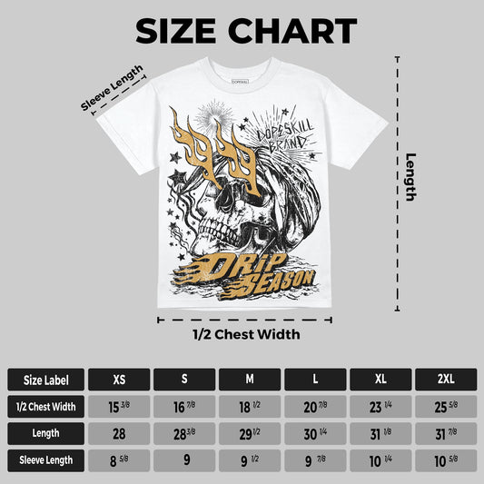 Gratitude 11s DopeSkill Oversize Print T-Shirt Drip Season Graphic