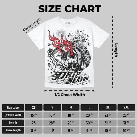 Black Metallic Reimagined 5s DopeSkill Oversize Print T-Shirt Drip Season Graphic