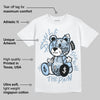 Blue Suede 40s DopeSkill T-Shirt Smile Through The Pain Graphic