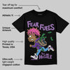 PURPLE Collection DopeSkill T-Shirt Fear Fuels The Hustle Graphic
